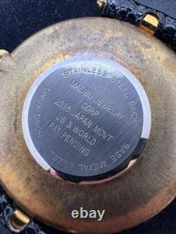 Vintage New Old Stock Coca Cola Hand Painted Dial Malibu Jewelry Art Collectors