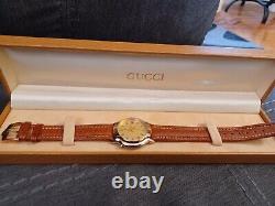 Vintage New Old Stock Gucci Mondiale 8200M 003-601 Watch New In Box