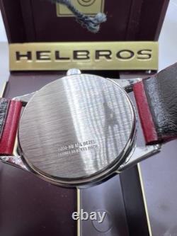 Vintage New Old Stock HELBROS Jerry Lewis Cartoon Watch 17 Jewels Swiss Made