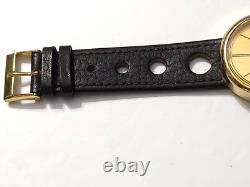 Vintage Nos 1960-70's Swiss Genesis Manual 17j Oval Watch Size 42 X 34 MM