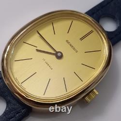 Vintage Nos 1960-70's Swiss Genessis Manual 17j Cal 8800 Ebauche Men's Watch