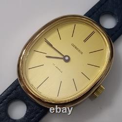 Vintage Nos 1960-70's Swiss Genessis Manual 17j Cal 8800 Ebauche Men's Watch