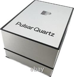 Vintage Pulsar Railroad Approved Men's Quartz Wristwatch Y513-8159 NOS Box Paper