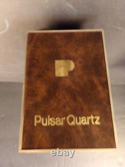 Vintage Pulsar Y759-5019 Quartz Analogue Digital Mens Small Wristwatch Nos Box+