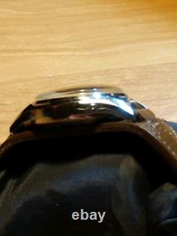 Vintage & RARE 1953 Gruen Calendar Triple Date Watch, withNOS Leather Cuff Band