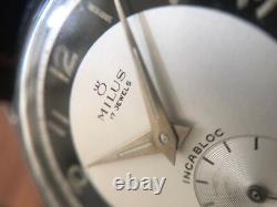 Vintage Rare MILUS Bulleye 60 years old New Old Stock watch & Never Been Worn