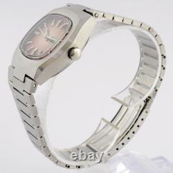 Vintage Rare Mervos Automatic Quickset Day Date Bracelet Ss Nos Working Watch