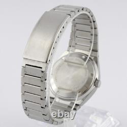 Vintage Rare Mervos Automatic Quickset Day Date Bracelet Ss Nos Working Watch