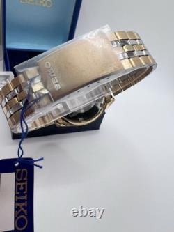 Vintage Rare New Old Stock Seiko Automatic Two Tone 12k Gold Filled Band