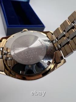Vintage Rare New Old Stock Seiko Automatic Two Tone 12k Gold Filled Band