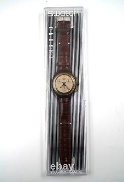 Vintage SWATCH Watch 1991 SWATCH Chrono Goldfinger SCM100 New Old Stock