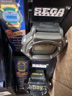 Vintage Sega Watch Sport Digital Lot of 30 New Old Stock Boxed Different Styles
