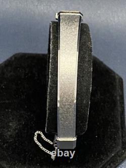 Vintage Seiko 2E20-5029 Lady's Stainless Steels Tank Quartz Watch- New Old Stock