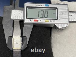 Vintage Seiko 2E20-5029 Lady's Stainless Steels Tank Quartz Watch- New Old Stock