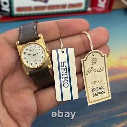Vintage Seiko Porte 2P20-0C50 Men's Wristwatch New Old Stock RARE