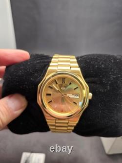Vintage Seiko SNKK52 GOLD Automatic (NOS Condition Complete Box)