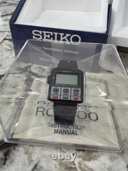 Vintage Seiko Wrist Terminal Watch Rc-1000 Computer Power Nos 1985