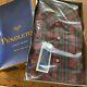 Vintage Sir Pendleton Tartan Plaid Shirt, New Old Stock w Orig Box, Men L, USA