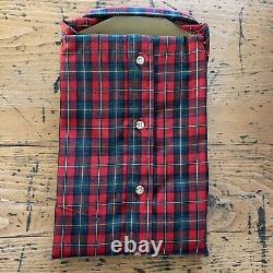 Vintage Sir Pendleton Tartan Plaid Shirt, New Old Stock w Orig Box, Men L, USA