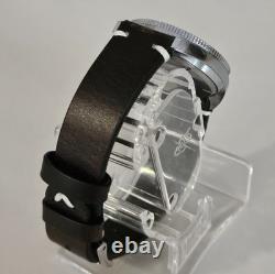 Vintage SkinDiver JONAS Calendar Marine EB8800 Steel Oversize 38mm New Old Stock