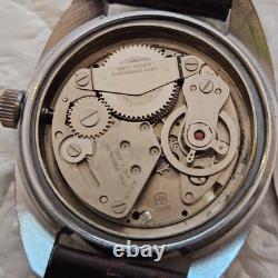 Vintage SkinDiver JONAS Calendar Marine EB8800 Steel Oversize 38mm New Old Stock