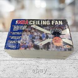 Vintage Sportscast NBA Basketball Ceiling Fan 52 Blades New Old Stock Men Cave