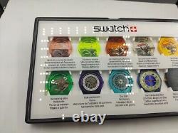 Vintage Swatch Assembly Display Set 90s Super Rare Mint Condition NOS