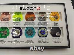 Vintage Swatch Assembly Display Set 90s Super Rare Mint Condition NOS