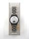 Vintage Swatch Watch SILVER PLATE 1995 Gm129 New Old Stock