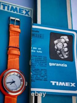 Vintage Tiimex Watch Ufo Flying Disc 1970's New Old Stock Working Perfectly