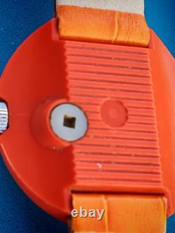 Vintage Tiimex Watch Ufo Flying Disc 1970's New Old Stock Working Perfectly