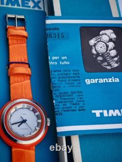 Vintage Tiimex Watch Ufo Flying Disc 1970's New Old Stock Working Perfectly