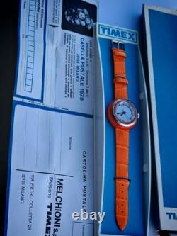 Vintage Tiimex Watch Ufo Flying Disc 1970's New Old Stock Working Perfectly