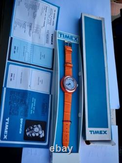 Vintage Tiimex Watch Ufo Flying Disc 1970's New Old Stock Working Perfectly