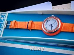 Vintage Tiimex Watch Ufo Flying Disc 1970's New Old Stock Working Perfectly