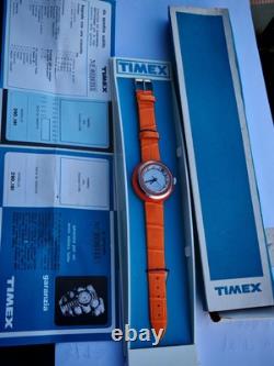 Vintage Tiimex Watch Ufo Flying Disc 1970's New Old Stock Working Perfectly