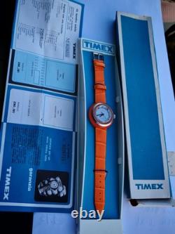 Vintage Tiimex Watch Ufo Flying Disc 1970's New Old Stock Working Perfectly