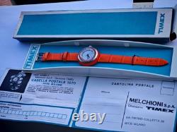 Vintage Tiimex Watch Ufo Flying Disc 1970's New Old Stock Working Perfectly