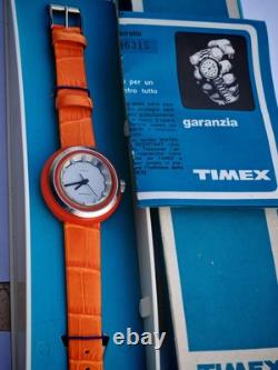 Vintage Tiimex Watch Ufo Flying Disc 1970's New Old Stock Working Perfectly
