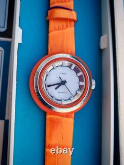 Vintage Tiimex Watch Ufo Flying Disc 1970's New Old Stock Working Perfectly