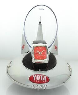 Vintage Unusual Space YOTA Watch Timepiece All Stainless New Old Stock YSPA23C