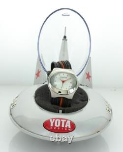 Vintage Unusual Space YOTA Watch Timepiece New Old Stock ALL STAINLESS YSLA12A