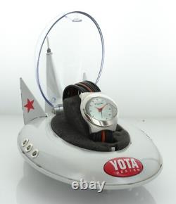 Vintage Unusual Space YOTA Watch Timepiece New Old Stock ALL STAINLESS YSLA12A