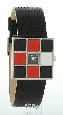 Vintage Unusual Space YOTA Watch Timepiece New Old Stock SLIM CASE YSLA02A