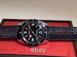 Vintage WEDGEFIELD DIVER, Cal. Lorsa P75A, 17J, NOS Tropic Band, Ca. 1960s, Working