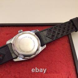 Vintage WEDGEFIELD DIVER, Cal. Lorsa P75A, 17J, NOS Tropic Band, Ca. 1960s, Working