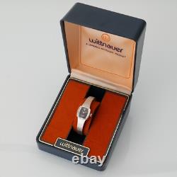 Vintage WITTNAUER Diamond Womens Watch New Old Stock with Original Box Running