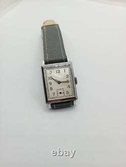 Vintage WWII TANK watch WB Cal. EB 2075 WORKING NOS Check? It! Germany Made