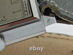 Vintage WWII TANK watch WB Cal. EB 2075 WORKING NOS Check? It! Germany Made