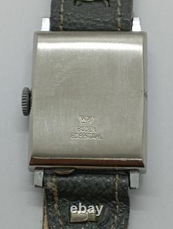 Vintage WWII TANK watch WB Cal. EB 2075 WORKING NOS Check? It! Germany Made